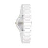Thumbnail Image 3 of Ladies' Bulova Millenia Diamond Accent Gold-Tone and White Ceramic Watch with Mother-of-Pearl Dial (Model: 98R292)