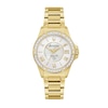 Thumbnail Image 0 of Ladies' Bulova Marine Star 0.10 CT. T.W. Diamond Gold-Tone Watch with Mother-of-Pearl Dial (Model: 98R294)