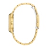 Ladies' Citizen Eco-Drive® Dress Classic Gold-Tone Watch with Black Dial (Model: FE7092-50E)
