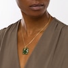 Thumbnail Image 2 of Jade Elephant Pendant in 14K Gold