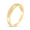 0.15 CT. T.W. Diamond Point Band in 10K Gold