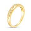 0.15 CT. T.W. Diamond Point Band in 10K Gold