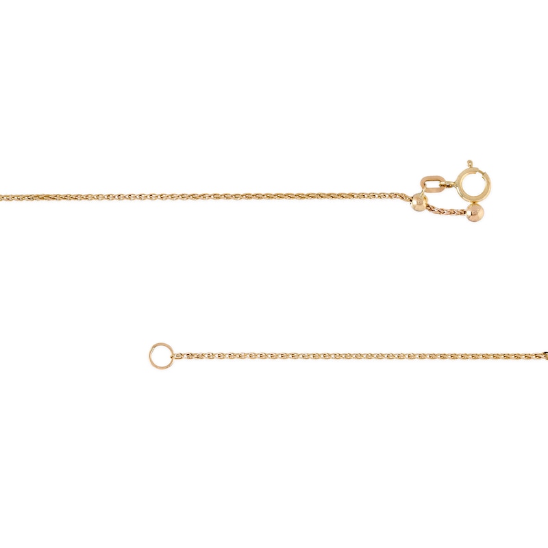 Main Image 3 of 8.0mm Jade Bead Adjustable Bracelet in 14K Gold - 9.0"