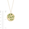 Thumbnail Image 3 of Jade Dragon Medallion Pendant in 14K Gold