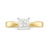 Thumbnail Image 3 of Celebration Canadian Lux® 1.00 CT. Certified Princess-Cut Diamond Solitaire Engagement Ring in 14K Gold (I/SI2)