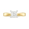 Thumbnail Image 4 of Celebration 100 1.00 CT. Princess-Cut Canadian Certified Diamond Solitaire Engagement Ring in 14K Gold (I/SI2)