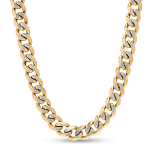 Made in Italy Men's Square Link Chain Necklace in 14K Gold - 22