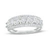 Thumbnail Image 0 of 0.50 CT. T.W. Diamond Triple-Row Anniversary Band in 10K White Gold