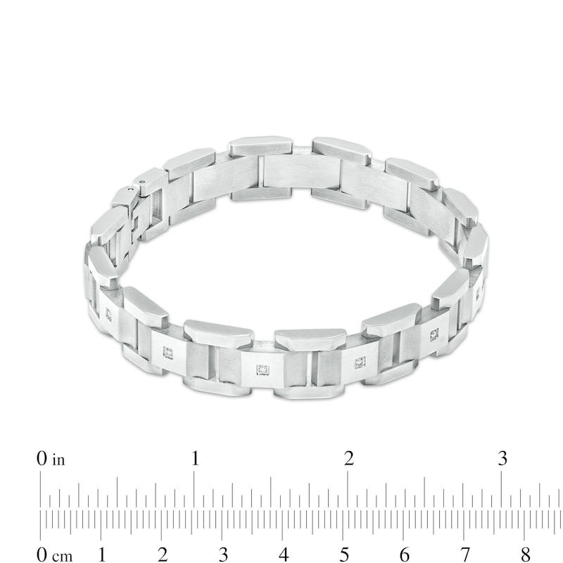 Men's 1 Ct. T.W. Diamond Double Row Bracelet