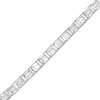 Thumbnail Image 1 of 2.75 CT. T.W. Baguette Diamond Tennis Bracelet in 10K White Gold - 7.25"