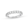 Thumbnail Image 1 of Vera Wang Love Collection 0.95 CT. T.W. Diamond Eleven Stone Anniversary Band in 14K White Gold (I/SI2)