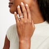 Thumbnail Image 2 of Vera Wang Love Collection 0.95 CT. T.W. Diamond Eleven Stone Anniversary Band in 14K White Gold (I/SI2)