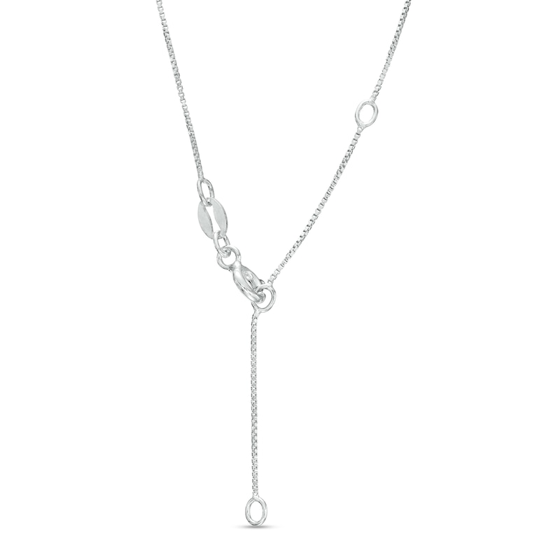 0.50 CT. T.W. Journey Certified Lab-Grown Diamond Overlay Necklace in 14K White Gold (F/SI2)