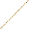 Thumbnail Image 1 of Twisted Chain Link Bracelet in 18K Gold - 7.25"