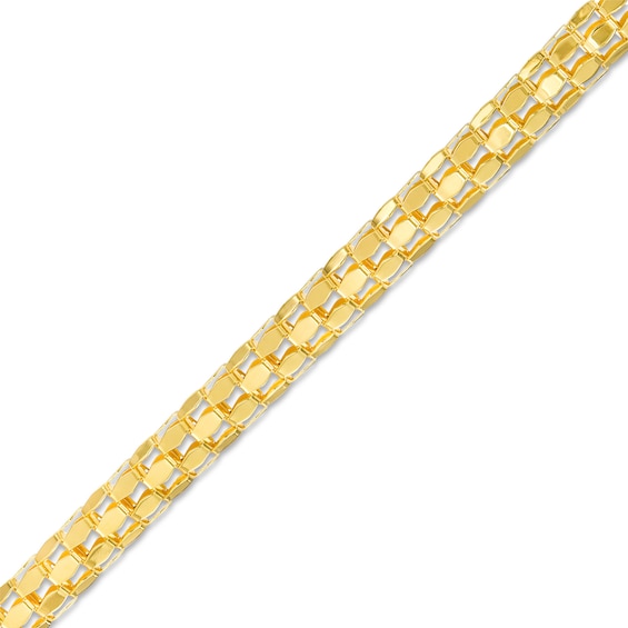 4.5mm Hollow Popcorn Chain Bracelet in 10K Gold â 7.5"
