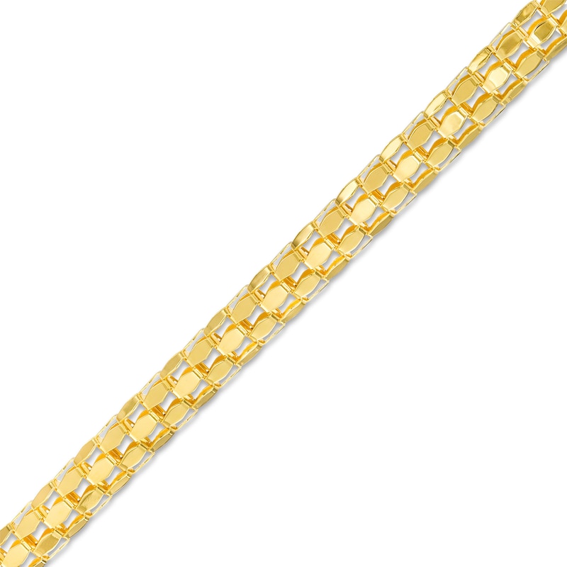 6.8mm Rolo Chain Bracelet in Hollow 14K Gold - 8