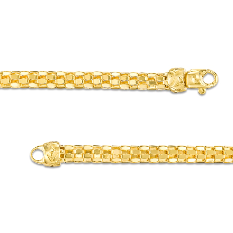 6.8mm Rolo Chain Bracelet in Hollow 14K Gold - 8