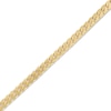 Thumbnail Image 1 of 7.0mm Flat Curb Chain Link Bracelet in 18K Gold - 7.26"