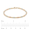Thumbnail Image 3 of Diamond-Cut Brilliance Bead Station Bracelet in 18K Gold