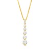 Thumbnail Image 0 of 1.00 CT. T.W. Journey Certified Lab-Created Diamond Pendant in 14K Gold (F/SI2)
