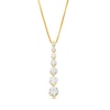 Thumbnail Image 0 of 1.00 CT. T.W. Journey Certified Lab-Created Diamond Pendant in 14K Gold (F/SI2)