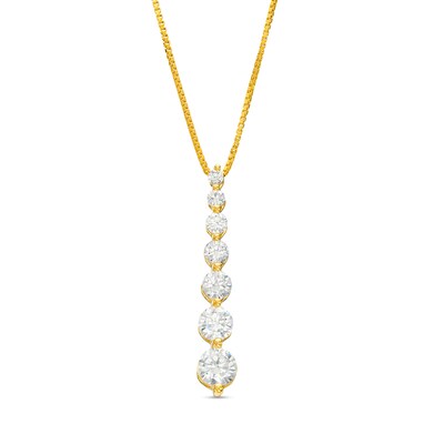 1.00 CT. T.W. Journey Certified Lab-Created Diamond Pendant in 14K Gold (F/SI2