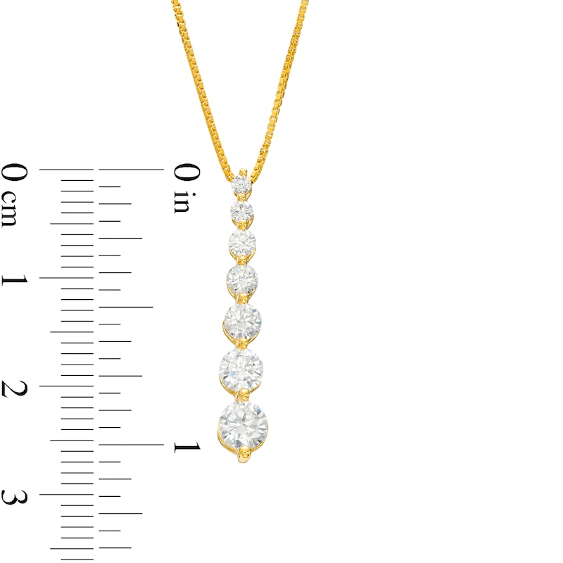 1.00 CT. T.W. Journey Certified Lab-Created Diamond Pendant in 14K Gold (F/SI2)