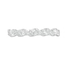 Thumbnail Image 3 of 0.30 CT. T.W. Oval and Round Diamond Twist Wedding Band in 14K White Gold