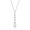 Thumbnail Image 0 of 1.00 CT. T.W. Journey Certified Lab-Created Diamond Pendant in 14K White Gold (F/SI2)