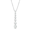 Thumbnail Image 1 of 1.00 CT. T.W. Journey Certified Lab-Grown Diamond Pendant in 14K White Gold (F/SI2)