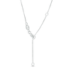 Thumbnail Image 3 of 1.00 CT. T.W. Journey Certified Lab-Grown Diamond Pendant in 14K White Gold (F/SI2)