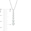 Thumbnail Image 3 of 1.00 CT. T.W. Journey Certified Lab-Created Diamond Pendant in 14K White Gold (F/SI2)