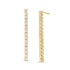 Thumbnail Image 0 of 0.75 CT. T.W. Certified Lab-Created Diamond Stick Drop Earrings in 14K Gold (F/SI2)