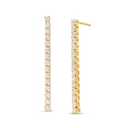 0.75 CT. T.W. Certified Lab-Created Diamond Stick Drop Earrings in 14K Gold (F/SI2)