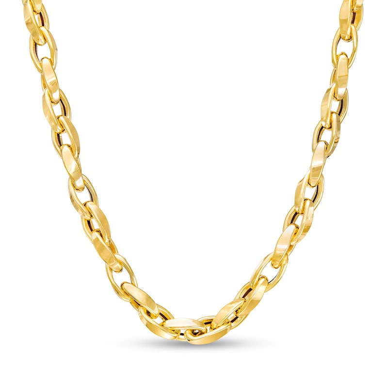 Main Image 1 of Link Chain Necklace in 18K Gold – 16"