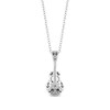 Thumbnail Image 1 of Disney Treasures Coco 0.065 CT. T.W. Diamond Guitar Pendant in Sterling Silver
