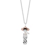Thumbnail Image 1 of Disney Treasures Toy Story 0.065 CT. T.W. Diamond Jessie Pendant in Sterling Silver and 10K Rose Gold