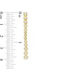 Thumbnail Image 3 of 1.00 CT. T.W. Journey Diamond Drop Earrings in 10K Gold