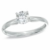 Thumbnail Image 0 of 0.30 CT. Diamond Solitaire Engagement Ring in 14K White Gold (I/I1)
