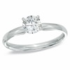 Thumbnail Image 1 of 0.30 CT. Diamond Solitaire Engagement Ring in 14K White Gold (I/I1)