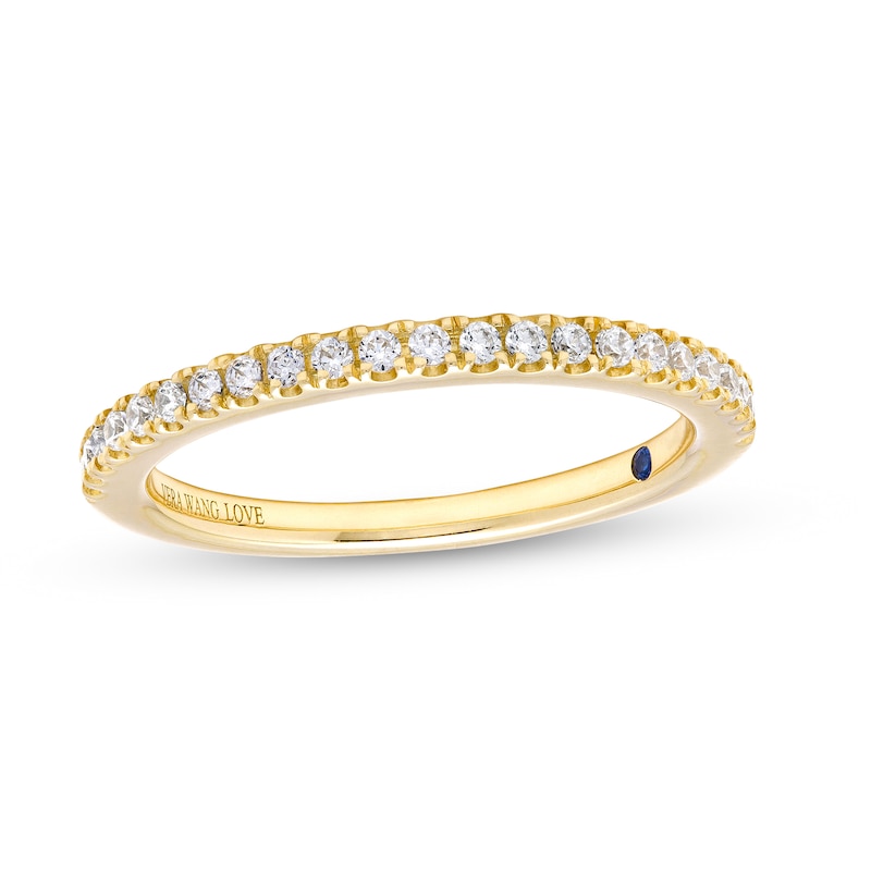 Vera Wang Love Collection 0.23 CT. T.W. Diamond Anniversary Band in 14K Gold (I/SI2)