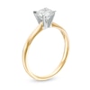 Thumbnail Image 2 of 1.00 CT. Diamond Solitaire Engagement Ring in 14K Gold (I/I1)