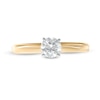 Thumbnail Image 4 of 0.50 CT. Diamond Solitaire Engagement Ring in 14K Gold (I/I1)
