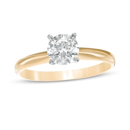 1.50 CT. Diamond Solitaire Engagement Ring in 14K Gold (I/I1)