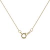 Thumbnail Image 5 of Men's 6.0mm Swiss Blue Topaz Scallop Edge Compass Pendant in 10K Gold – 22"