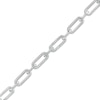 Thumbnail Image 1 of The Kindred Links from Vera Wang Love Collection 0.23 CT. T.W. Diamond Paper Clip Link Bracelet in Sterling Silver