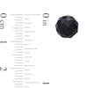 Faceted Onyx Bead Strand Necklace, Bracelet and Stud Earrings Set in Sterling Silver