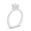 Thumbnail Image 3 of Kleinfeld® 1.18 CT. T.W. Princess-Cut Diamond Collar Solitaire Engagement Ring in 14K White Gold (I/I1)