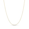 Thumbnail Image 1 of 1.0mm Singapore Chain Necklace in Solid 10K Gold - 20"
