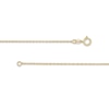 Thumbnail Image 3 of 1.0mm Singapore Chain Necklace in Solid 10K Gold - 20"
